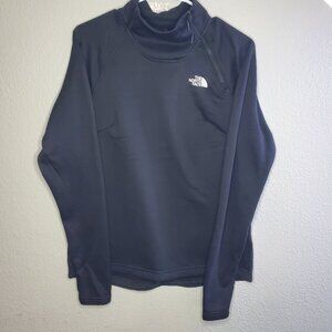 The North Face Women's Canyonlands 1/4 Zip Fleece Pullover Black M. Thumb holes